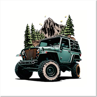 Jeep 4x4 Legendary Posters and Art